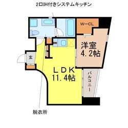 Chateau&Hotel Meieki-Minami2ndの物件間取画像